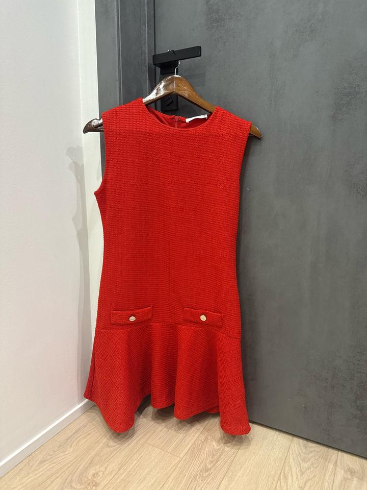 Красное Платье ZARA