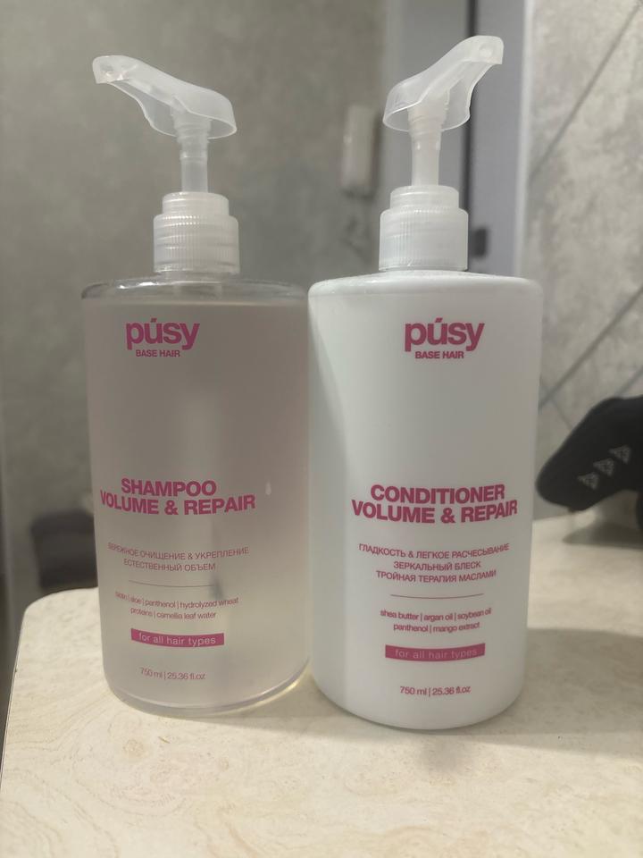 Шампунь и кондиционер Pusy