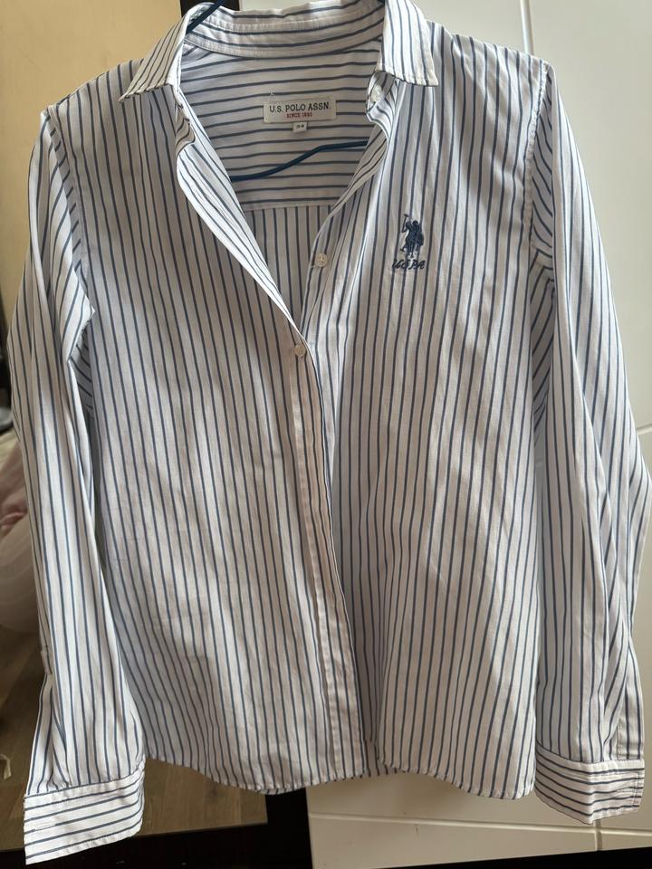 Рубашка U.S. Polo Assn. в полоску