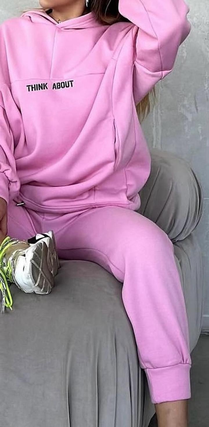 Fashion Спортивный костюм с худи (oversize) и брюками.