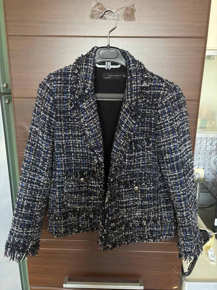 Жакет ZARA WOMAN твидовый