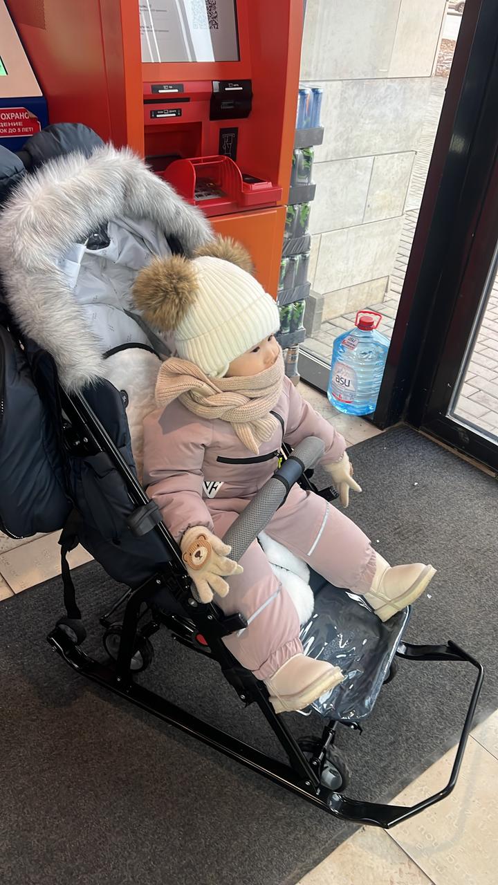 Зимний детский комбинезон