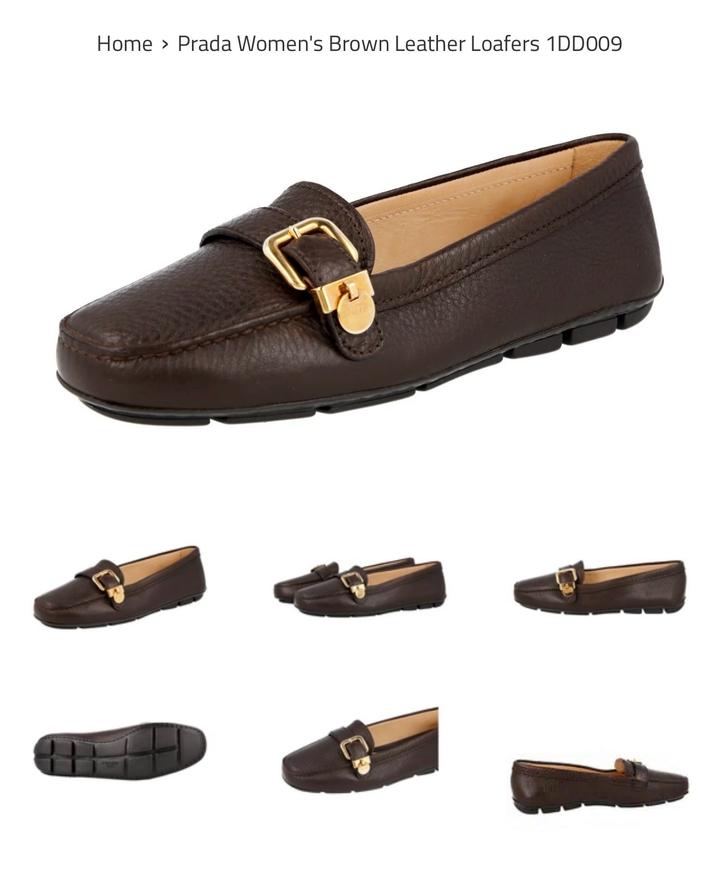 Prada Винтажные лоферы прада