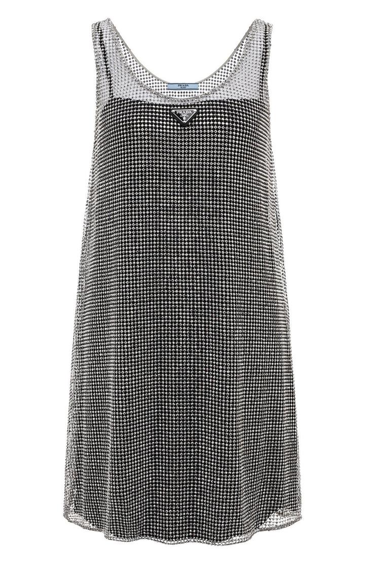 Платье Prada вечернее сетка