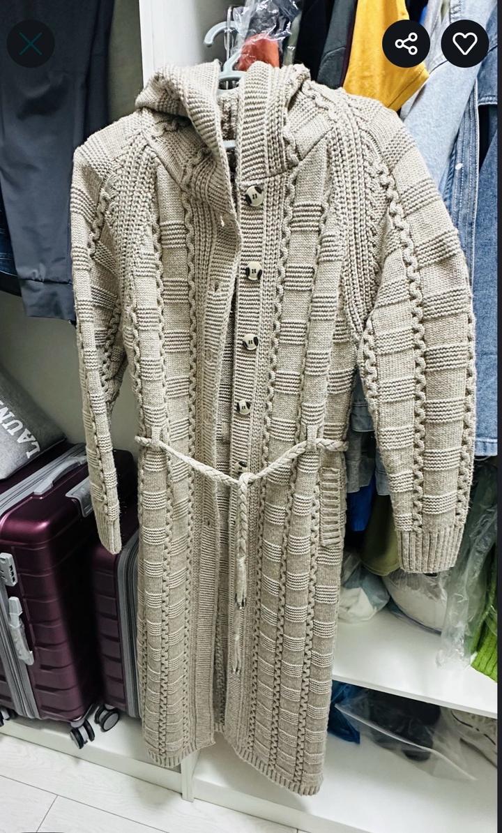 Вязаный кардиган