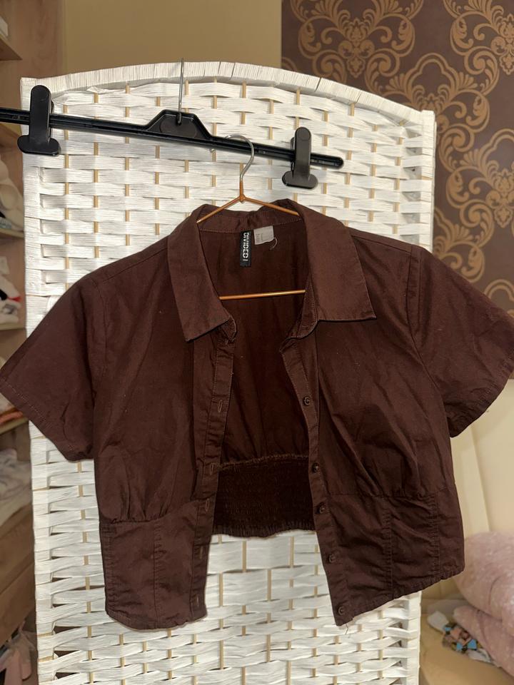 Укороченная рубашка H&M