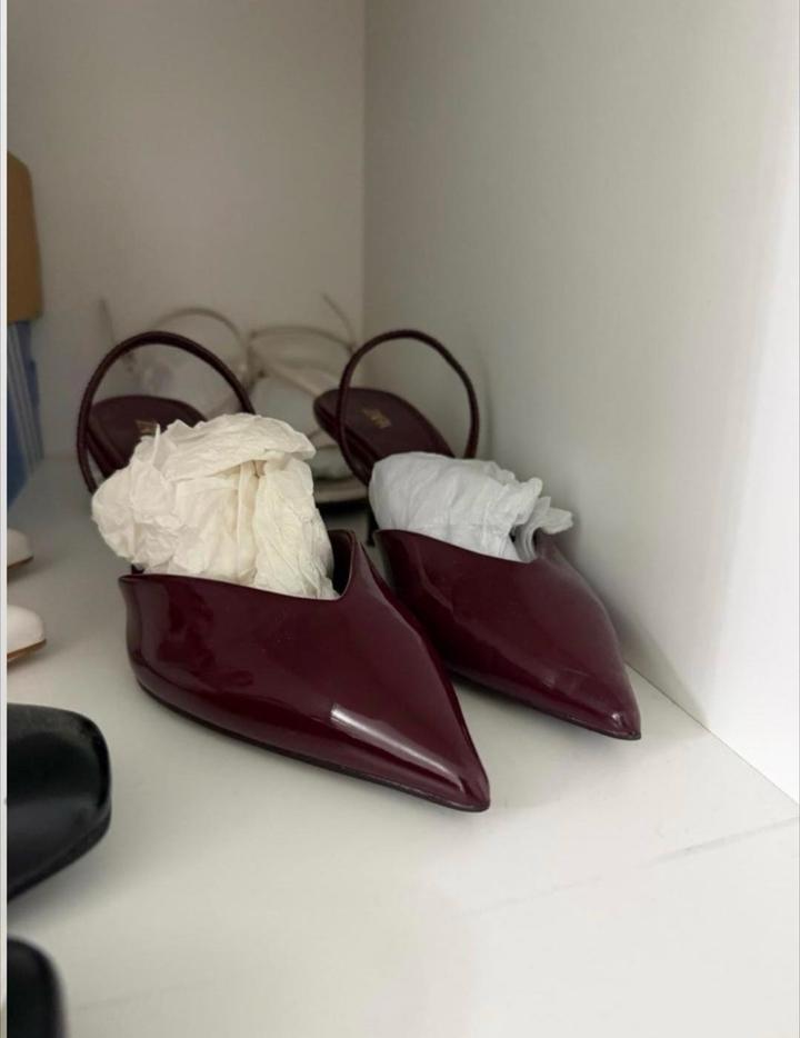 ZARA туфли слингбэки