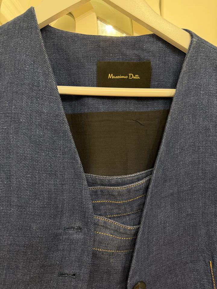Жилет с юбкой Massimo Dutti