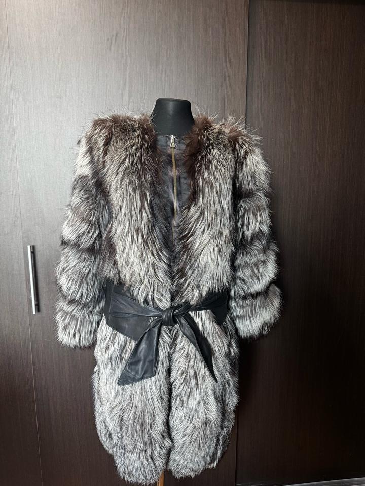 Шуба из чернобурки итальянского бренда Florence Mode