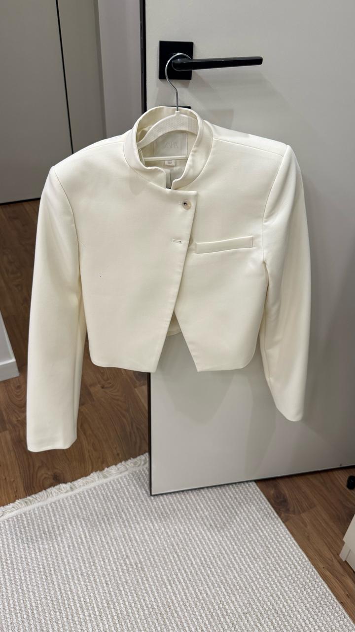 Укороченный жакет ZARA