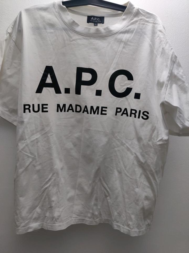 Белая футболка A.P.C. (оригинал)