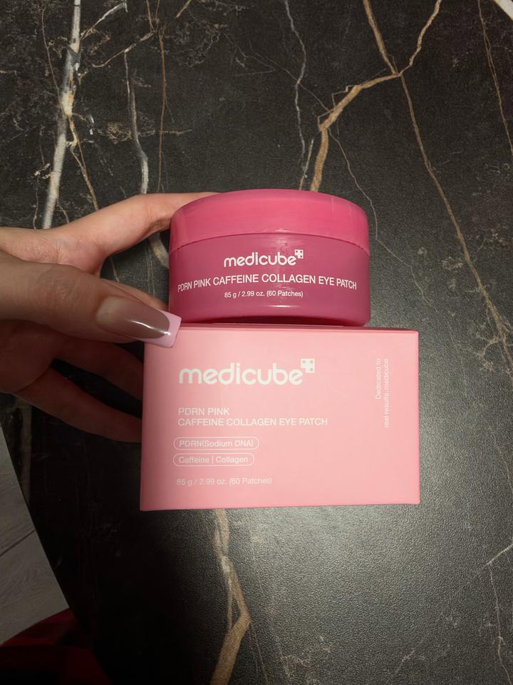 Патчи для глаз medicube PDRN Pink Caffeine Collagen Eye Patch