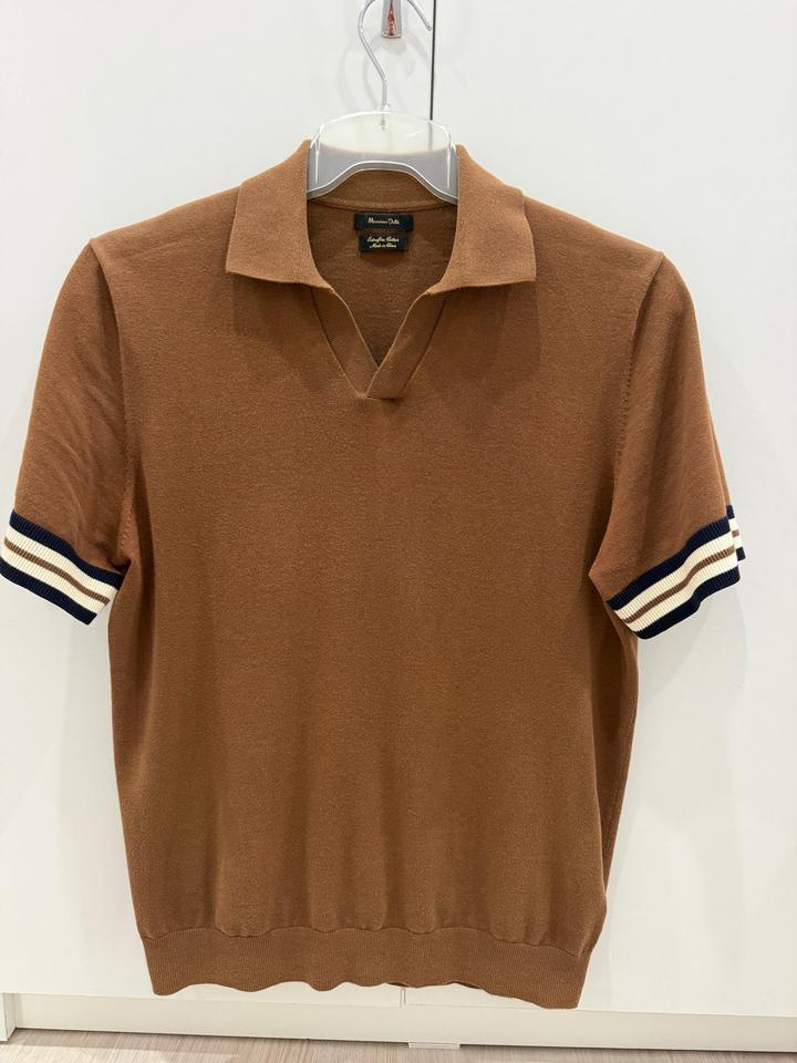 Трикотажное поло Massimo Dutti