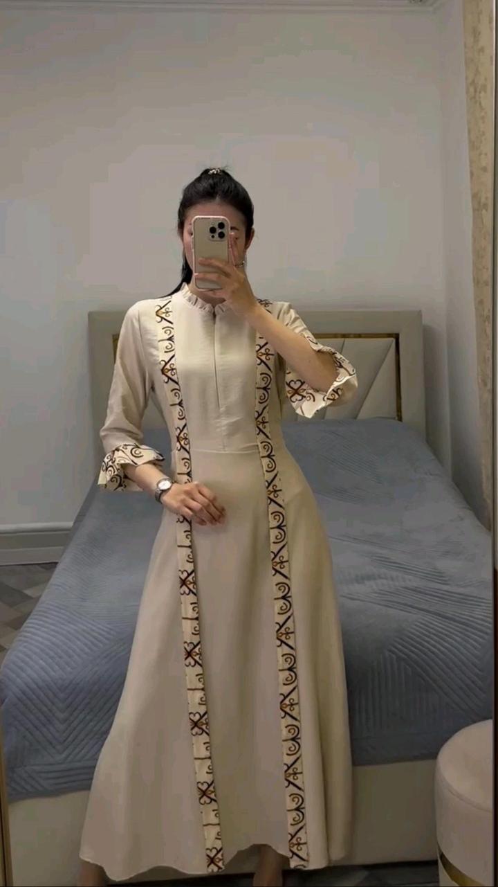 Платье лён