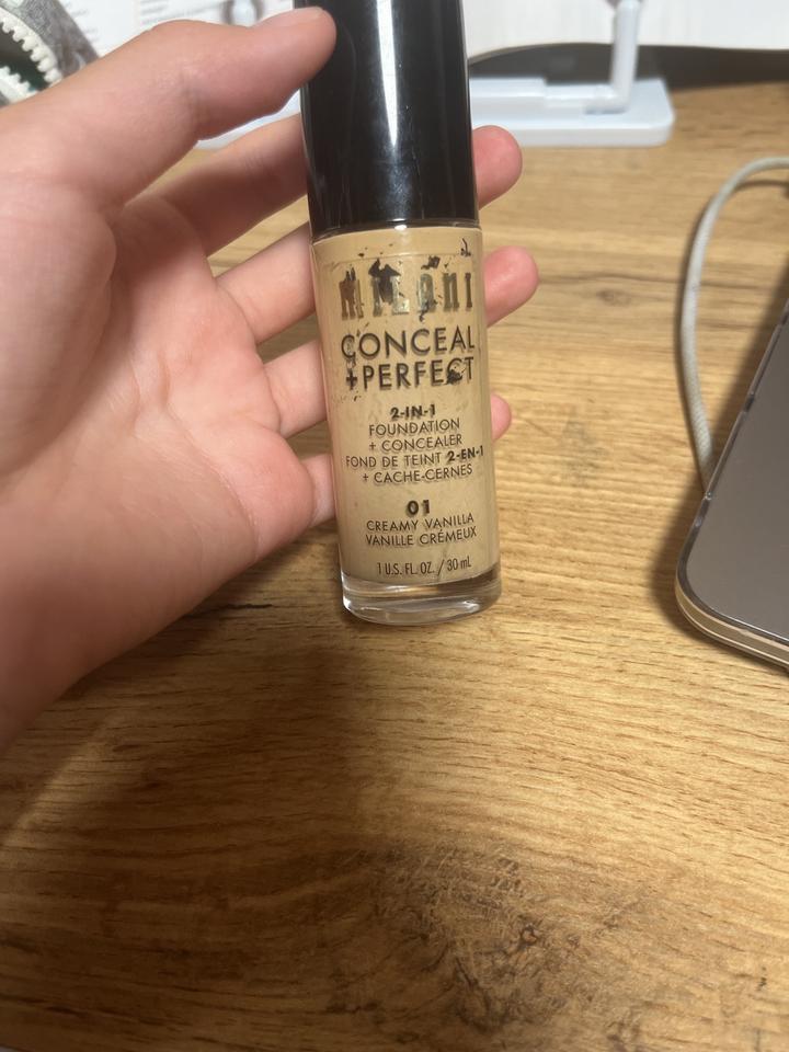 Milani Conceal + Perfect 2-in-1 Foundation + Concealer 01 Creamy Vanilla
