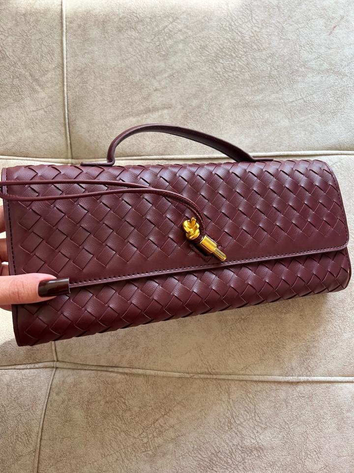Bottega Veneta Сумка-клатч плетеная
