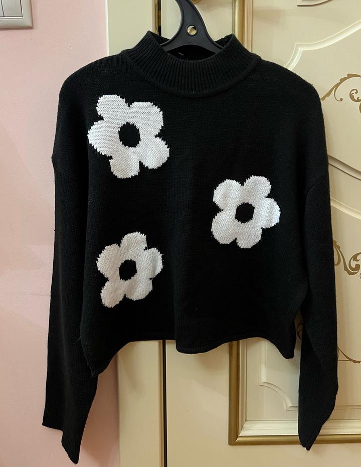 H&M Свитер с принтом цветов