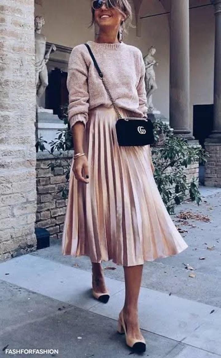 Плиссированная юбка ZARA