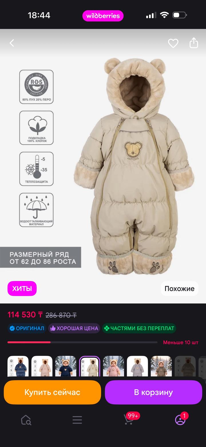 Зимний комбинезон Arcticline