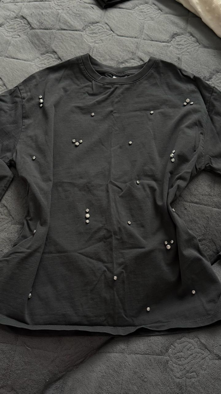Футболка ZARA со стразами