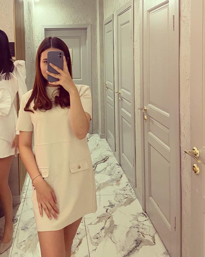 Платье мини повседневное Zara