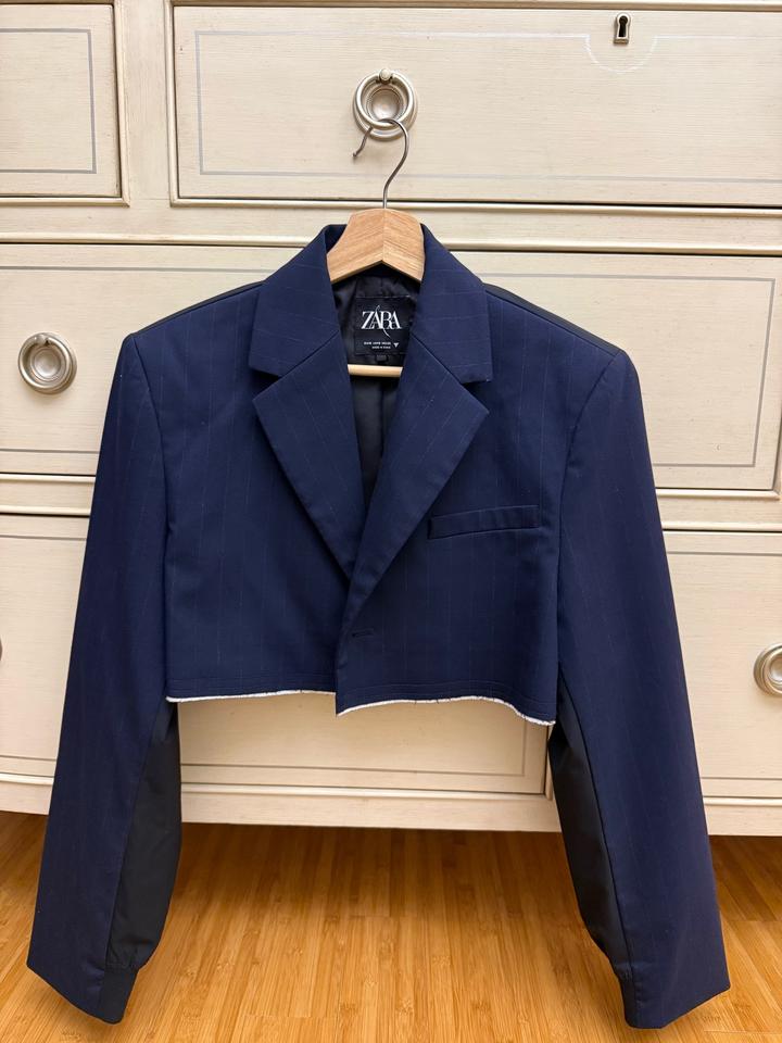 Укороченный пиджак ZARA