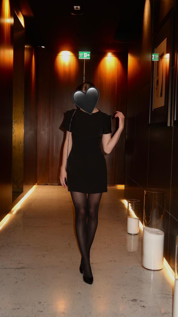 Черное платье Zara
