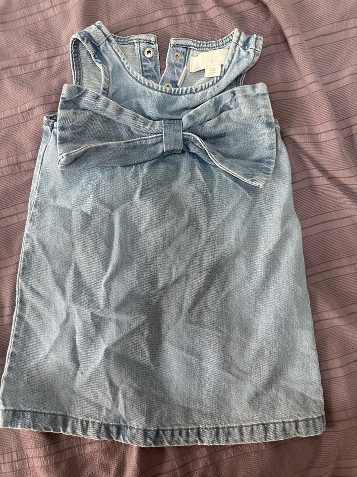 Джинсовый сарафан ZARA