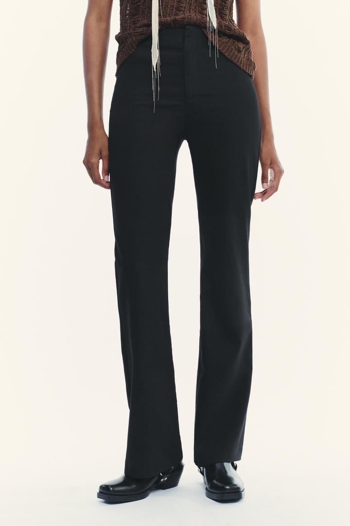 Черные брюки zara