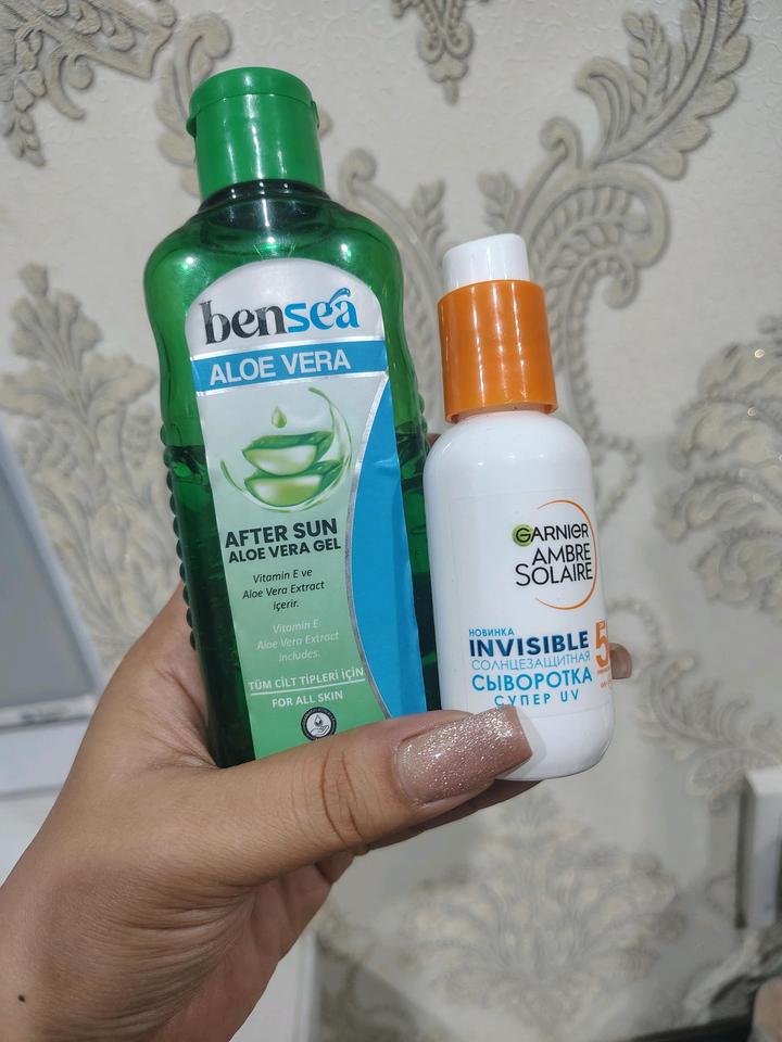 Garnier Лосьон алое+ спф 50 для лица