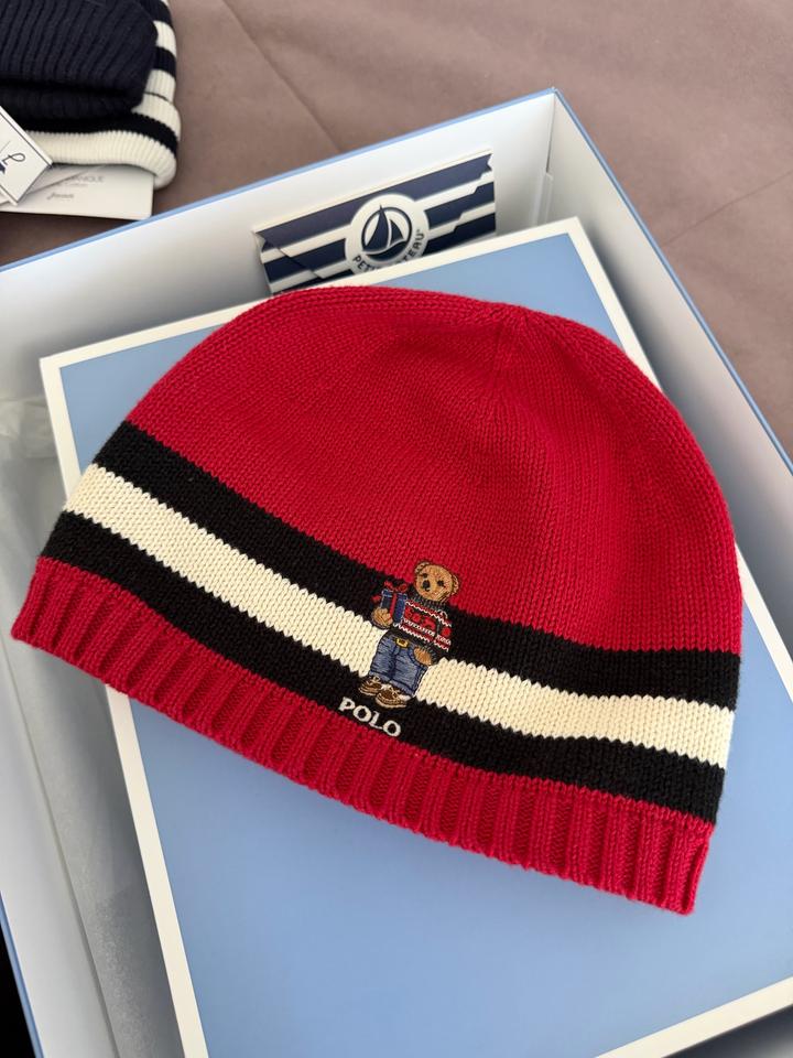 Шапка Polo Ralph Lauren с медведем