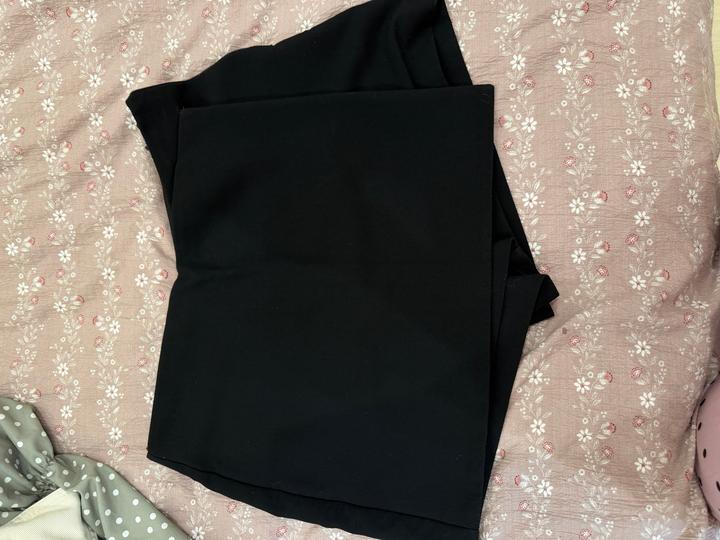 Zara Черные юбка шорты зара