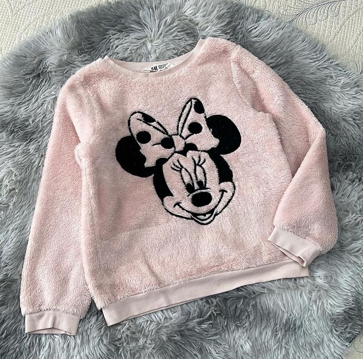 H&M кофта с Минни Маус для девочки