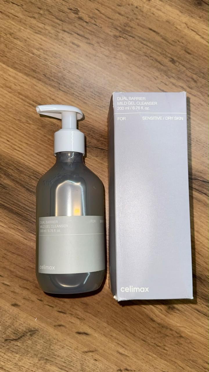 Гель для умывания celimax Dual Barrier Mild Gel Cleanser