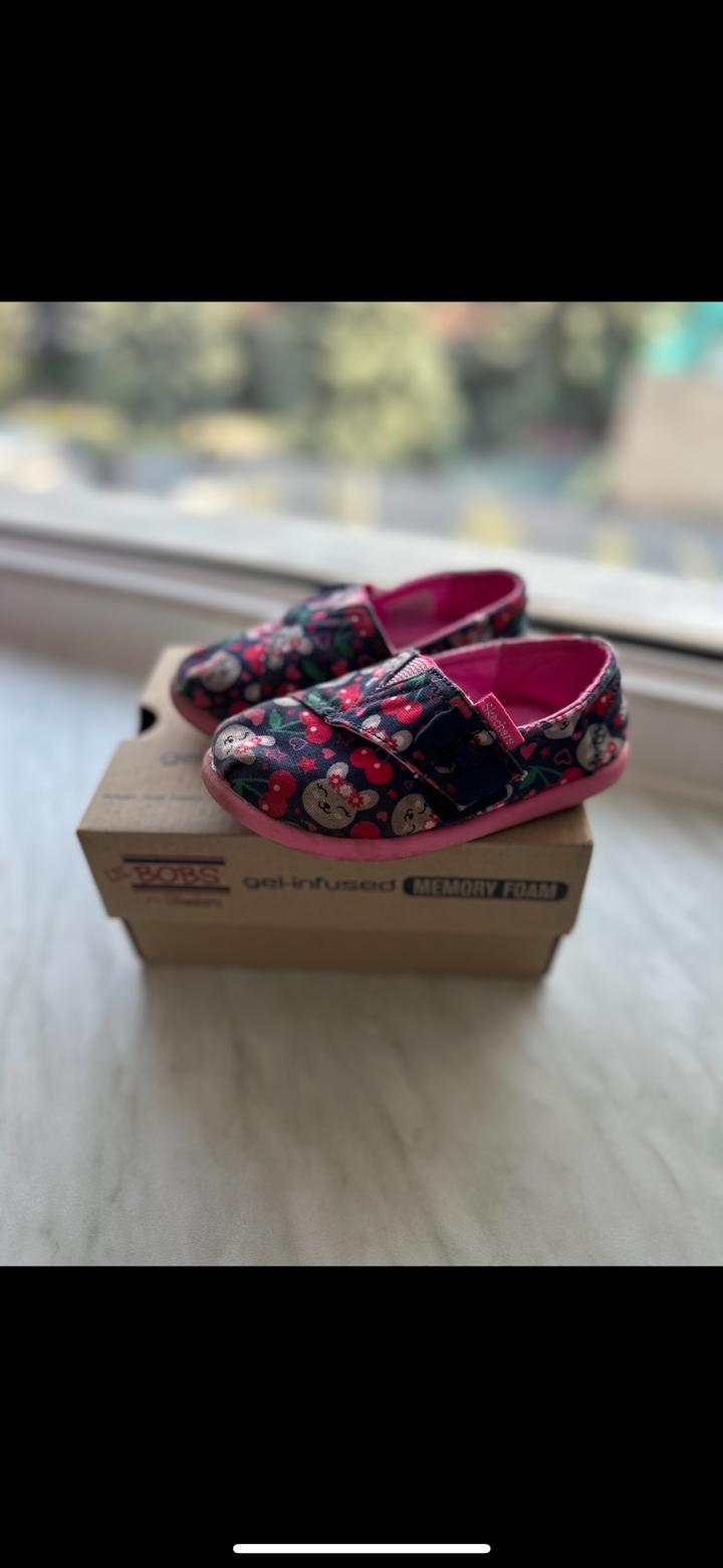 Слипоны Skechers для девочки
