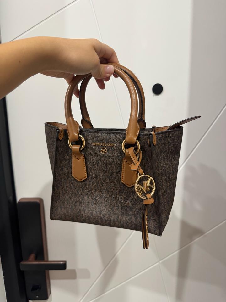 Сумка тоут Michael Kors Kris Small Satchel Bag in