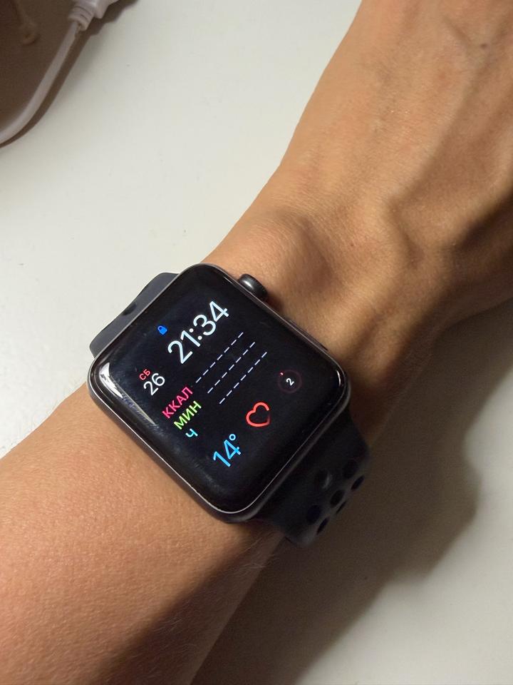 Смарт-часы Apple Watch Nike+ Series 3 42mm