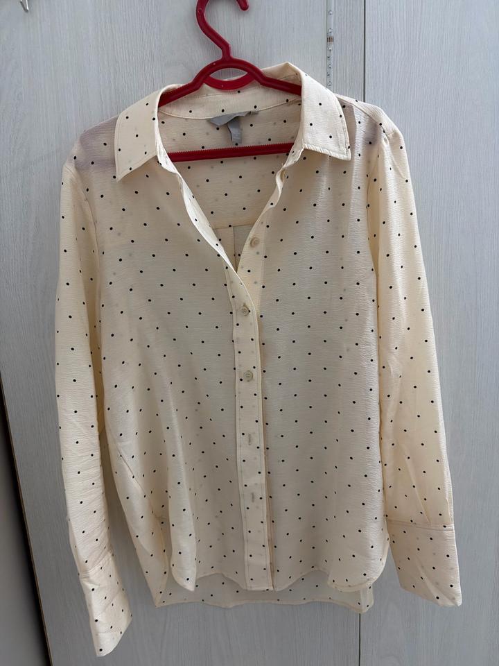 H&M рубашка в горошек