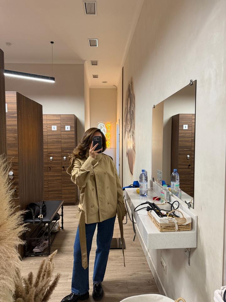 Укороченный тренч Zara