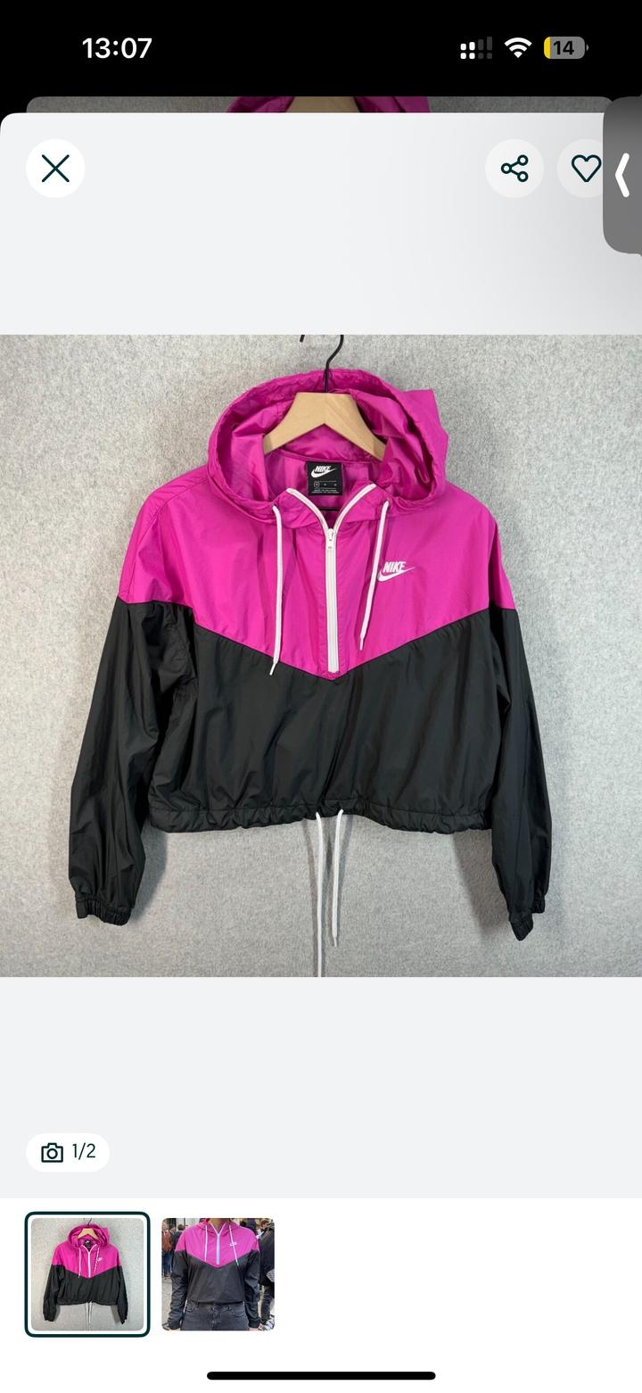Nike свитшот плащевка