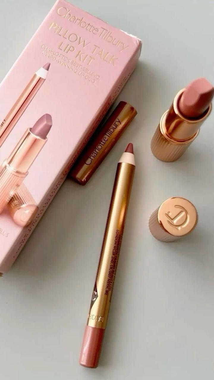 Набор для губ Charlotte Tilbury Pillow Talk Lip Kit