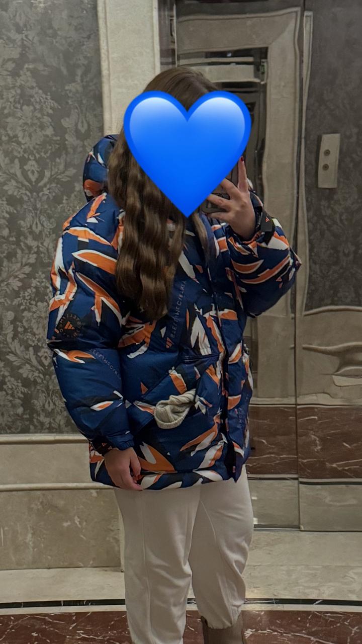 Пуховик adidas by stella mcCartney