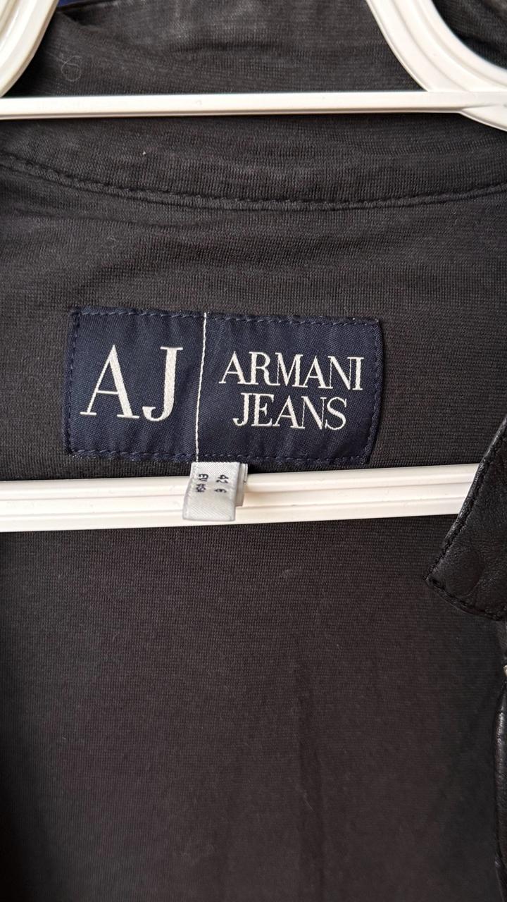 Armani Jeans Кожанка Armani