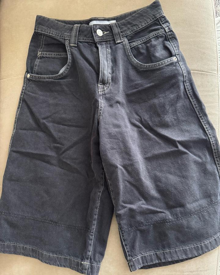 длинные шорты jorts Bershka