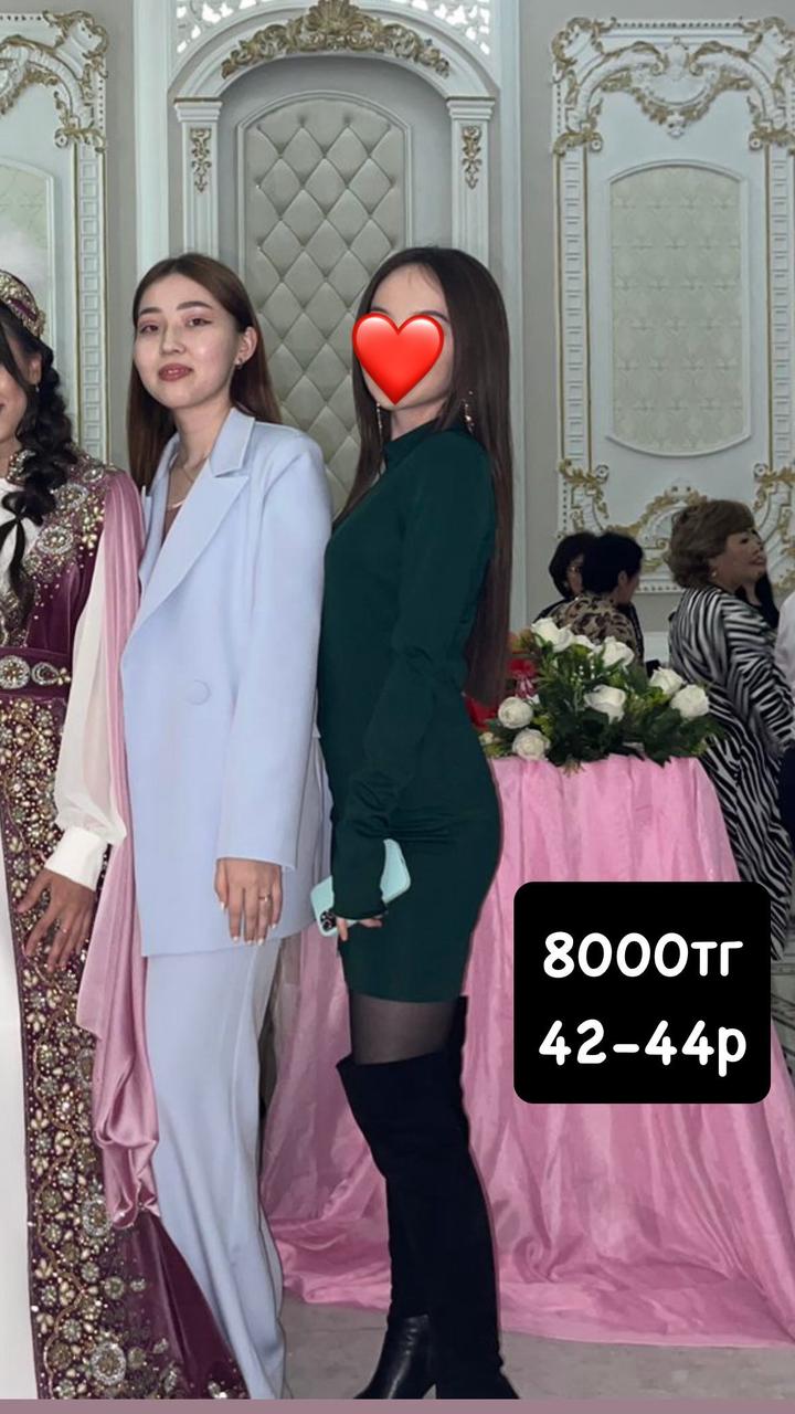 &merci Зеленое платье 42-44р