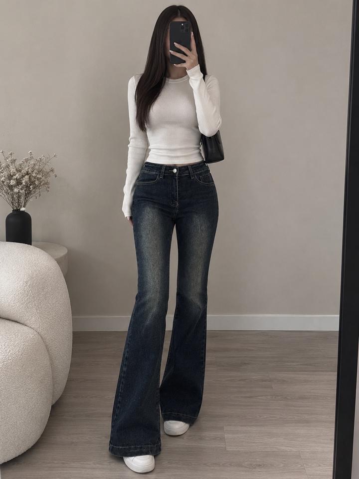 &Denim Джинсы клеш