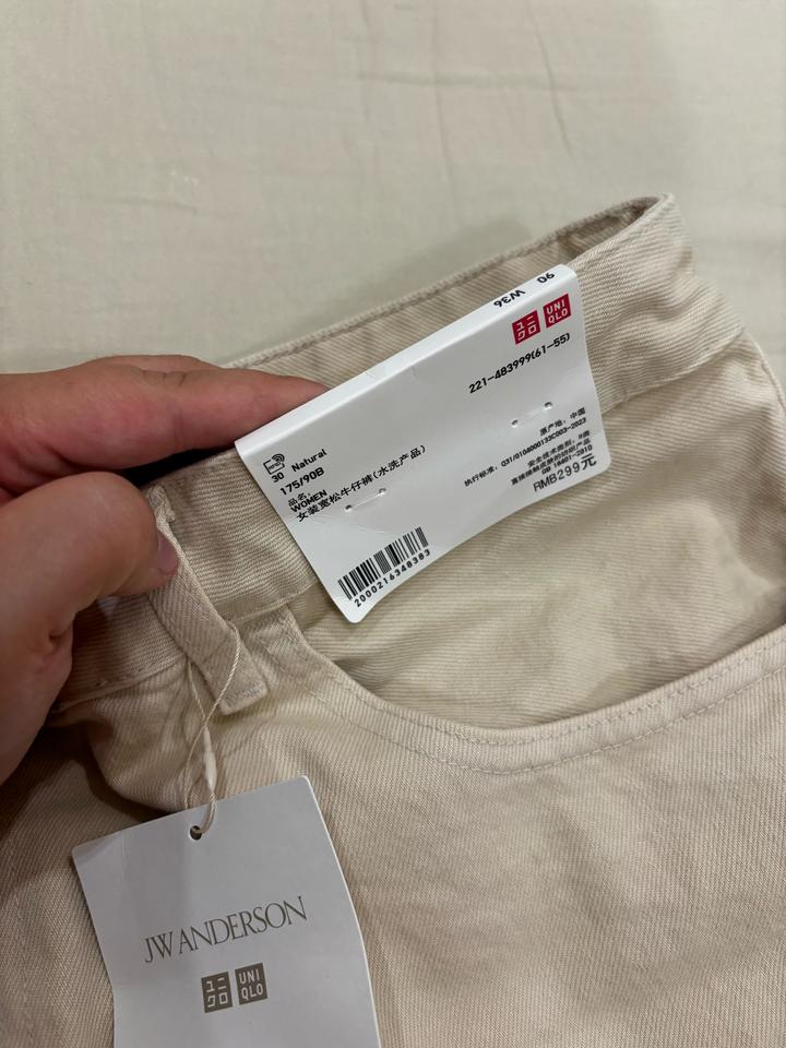 Джинсы Uniqlo x JW Anderson