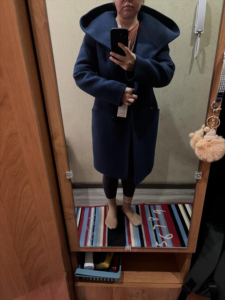 Nina Vladi Пальто с капюшоном