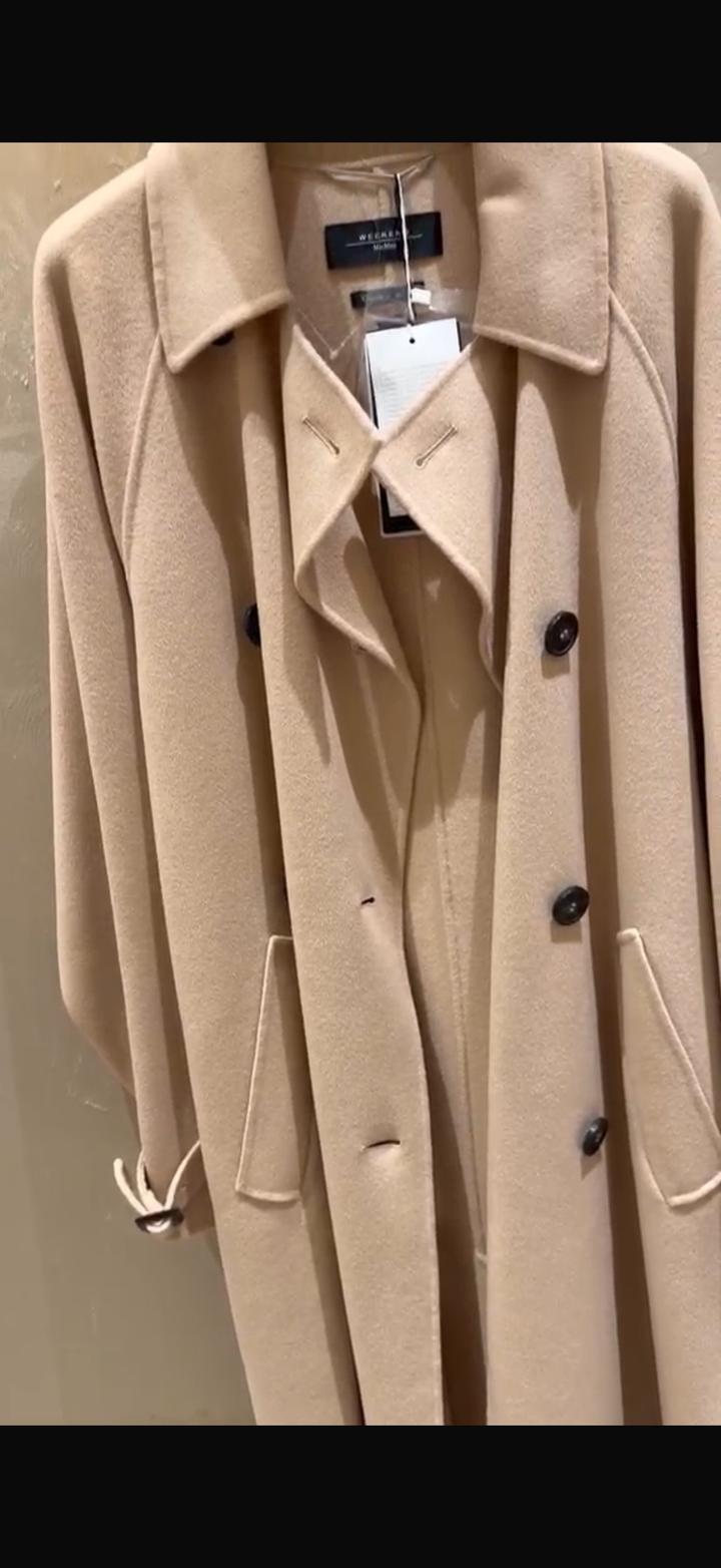 Новое Пальто Max Mara Weekend бежевое