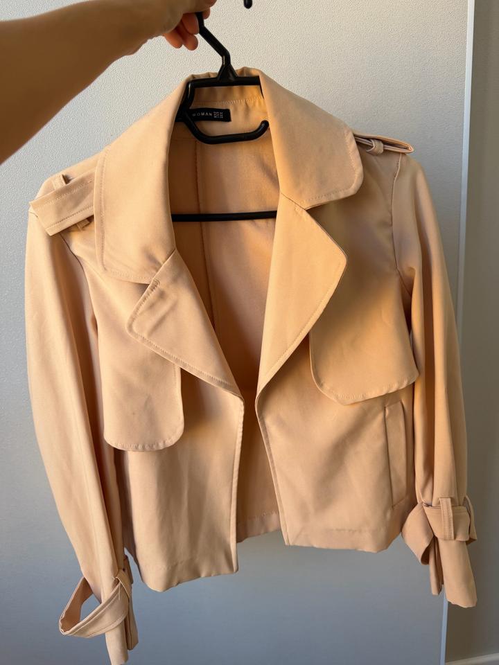 Укороченный тренч ZARA